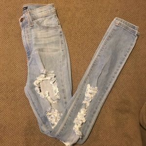 Fashion Nova High Rise Jeans